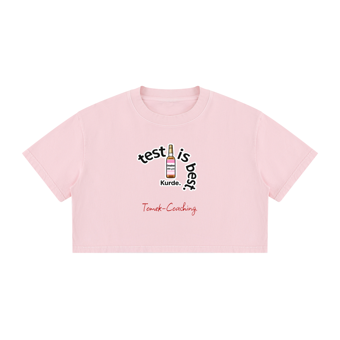 LIMITED dla kobiet  Mineral Wash Cotton Crop T-Shirt