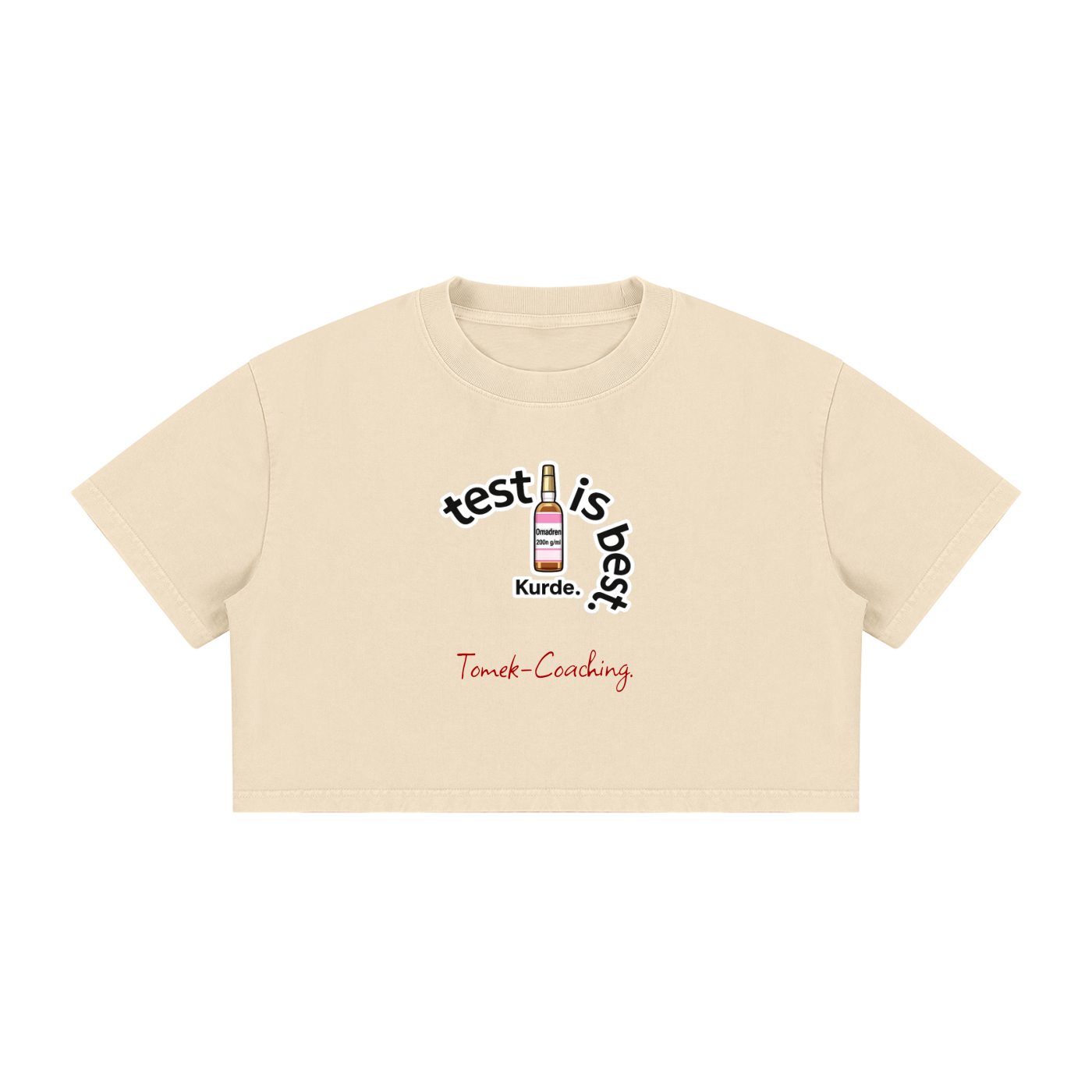 LIMITED dla kobiet  Mineral Wash Cotton Crop T-Shirt