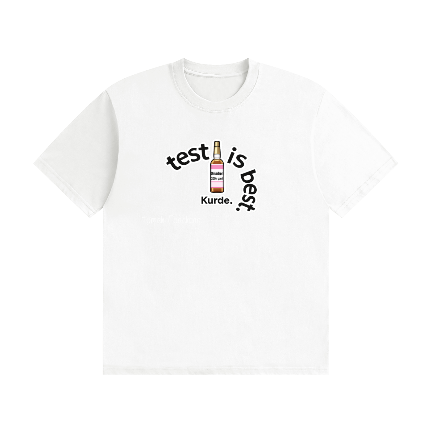 Tomek Coaching x Unisex Seamless Cotton T-Shirt