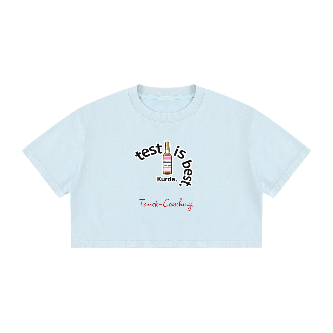 LIMITED dla kobiet  Mineral Wash Cotton Crop T-Shirt