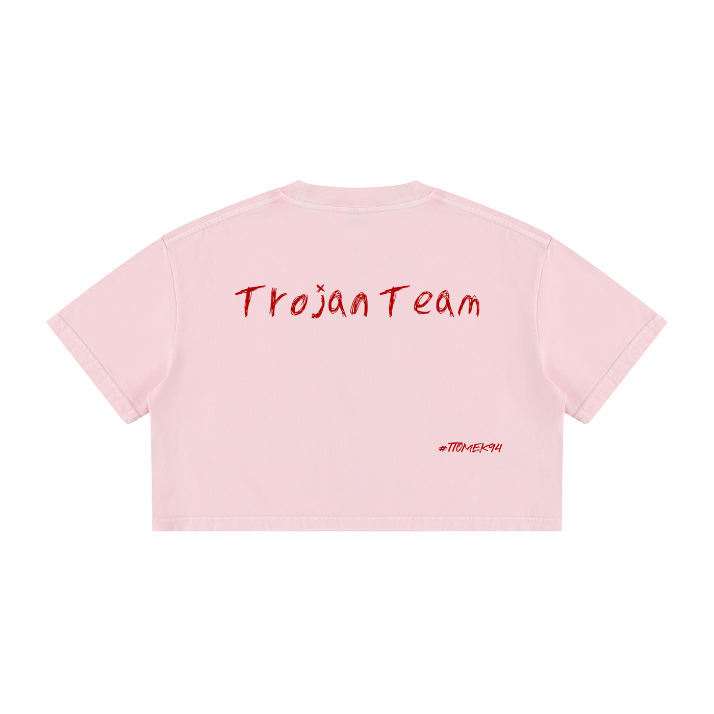 LIMITED dla kobiet  Mineral Wash Cotton Crop T-Shirt
